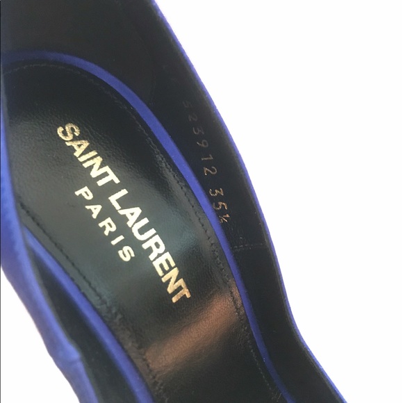 Saint Laurent Satin Tower Pump - Picture 6 of 9